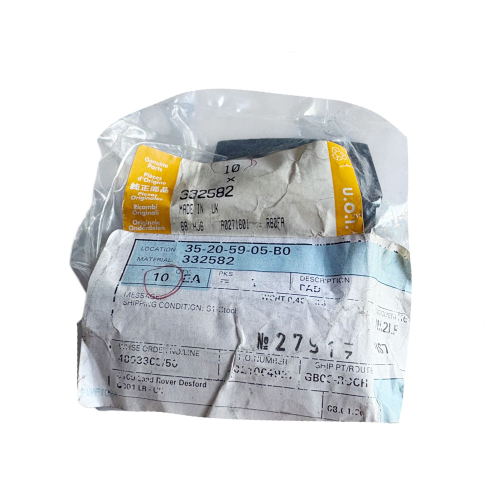 Rubber Mounting Pad for Rear Body 332582